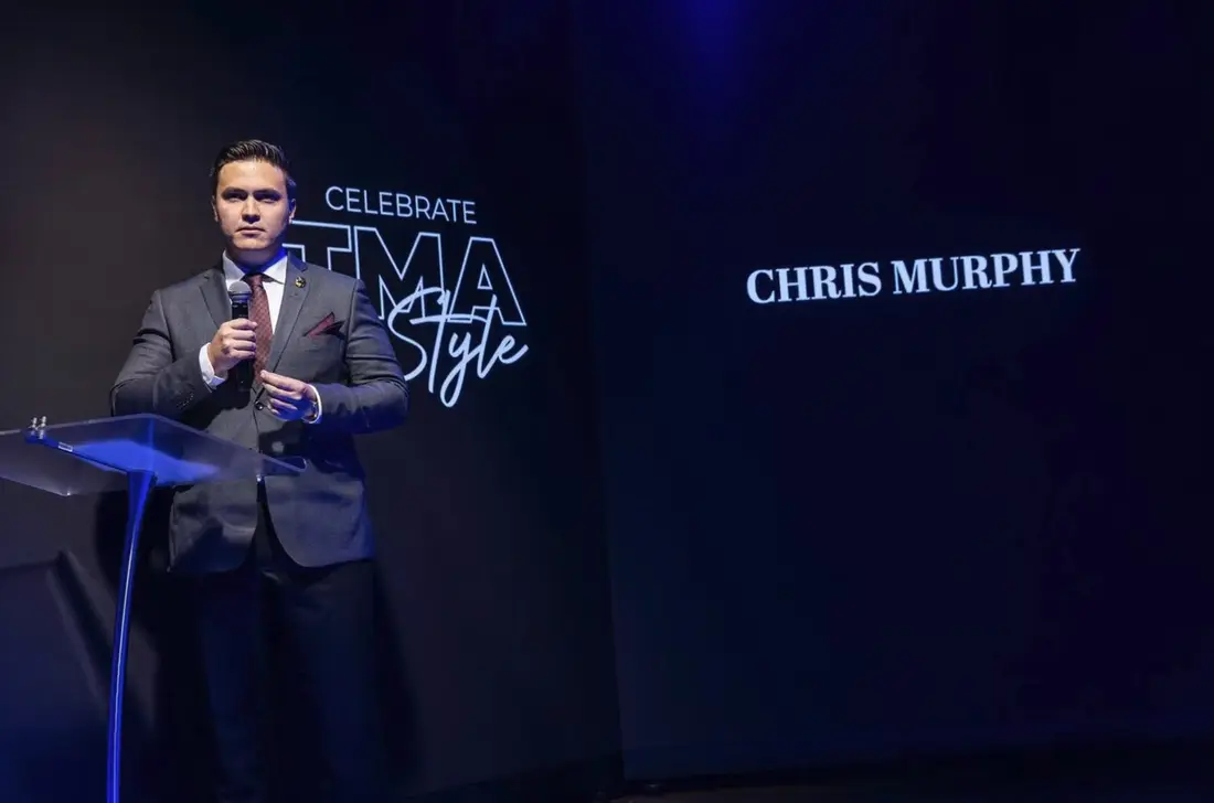 Chris Murphy speaking at The Marketing Academy