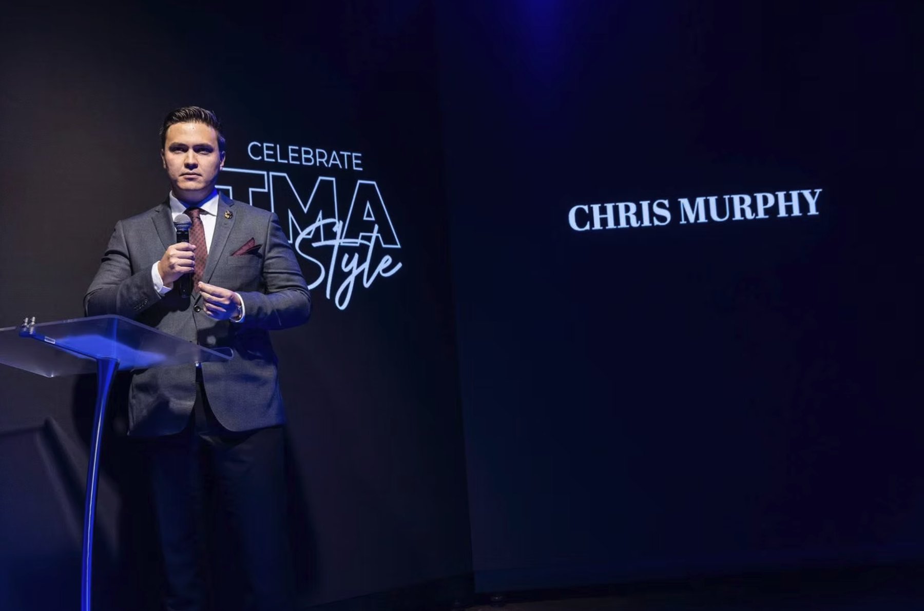 Chris Murphy speaking at The Marketing Academy